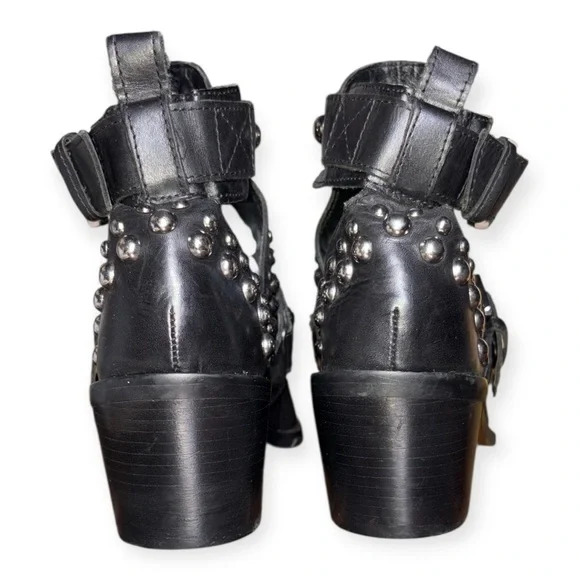 Kurt Geiger women’s Sybil Studded Black Ankle Boots size 36 - Picture 6 of 14